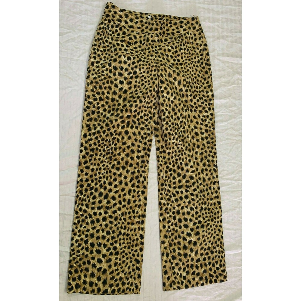 WOMENS CHEETAH PANTS SIZE 6P